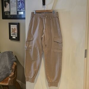 Oak & Ivy Beige Cargo Pants
